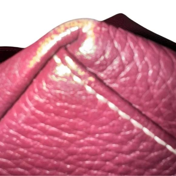 Dooney & Bourke Red Leather Bag and Wallet Set Look closely at pics - Picture 11 of 16